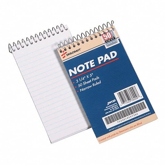 Note Pads detail 3