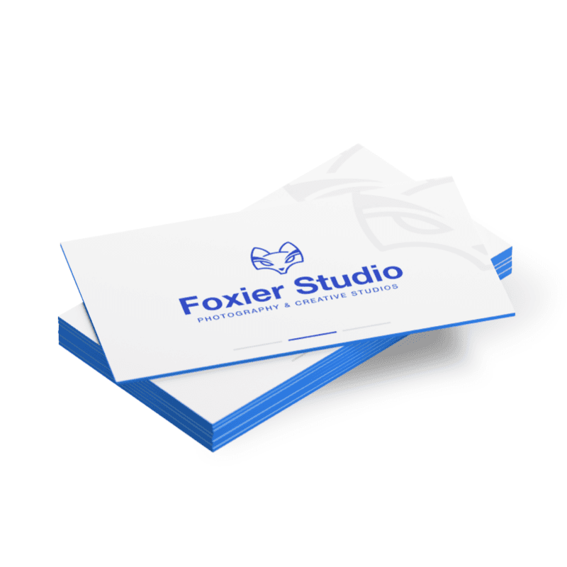 Business Cards 32pt Painted Edge