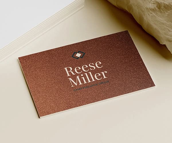 Business Cards Pearl Paper detail 2