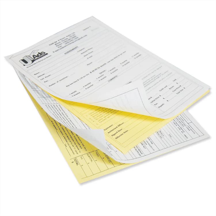 NCR Forms (2 or 3 Part)