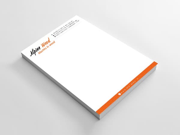 Letterheads detail 4