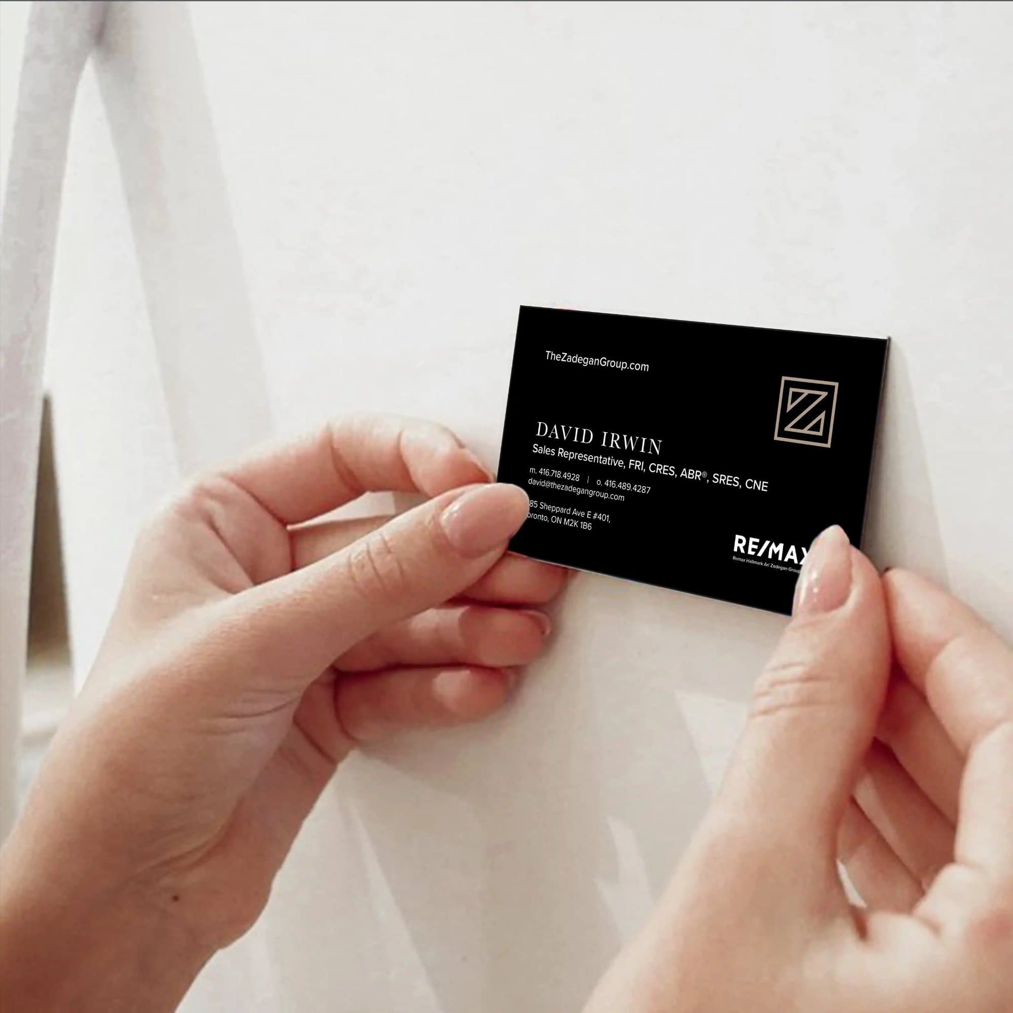 Magnetic Business Card detail 3