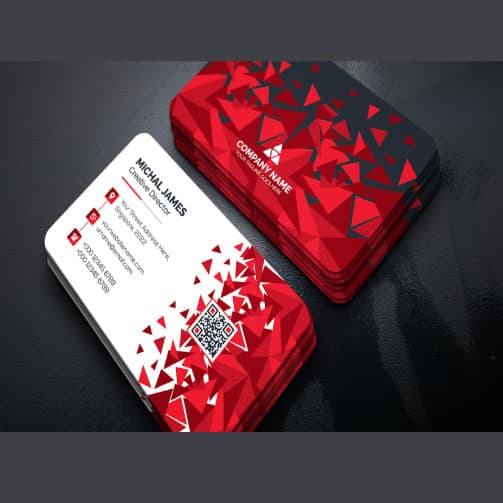  Business Card UV Coated detail 2