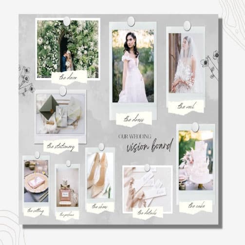 Welcome Boad Wedding  detail 2