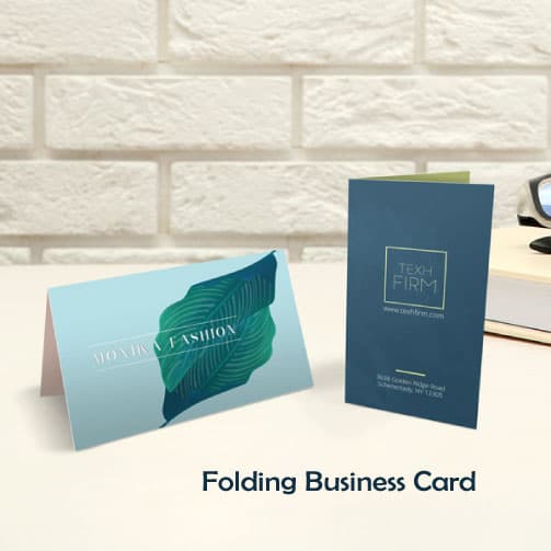 Business Card Folding detail 3
