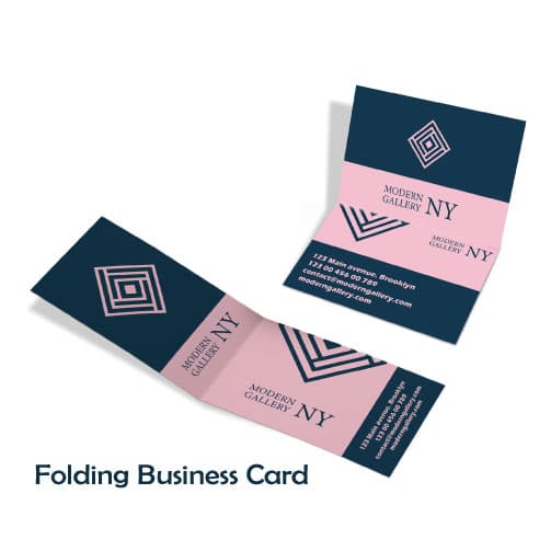 Business Card Folding detail 2
