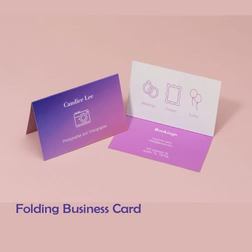 Business Card Folding