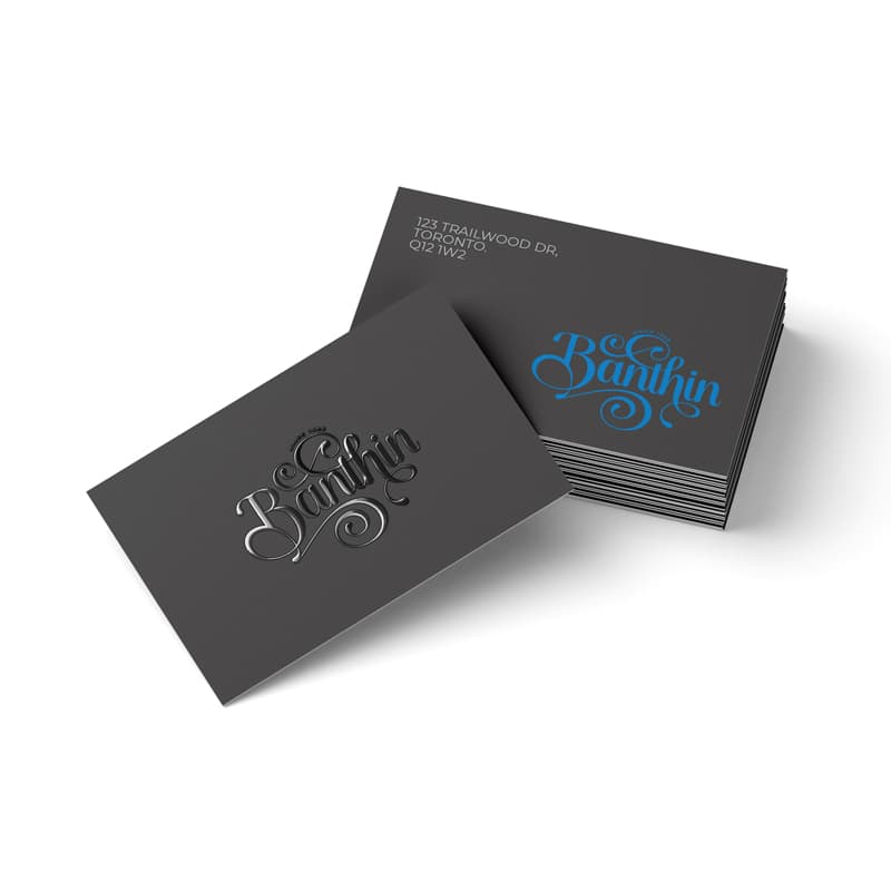 Business Cards Spot UV (Raised)