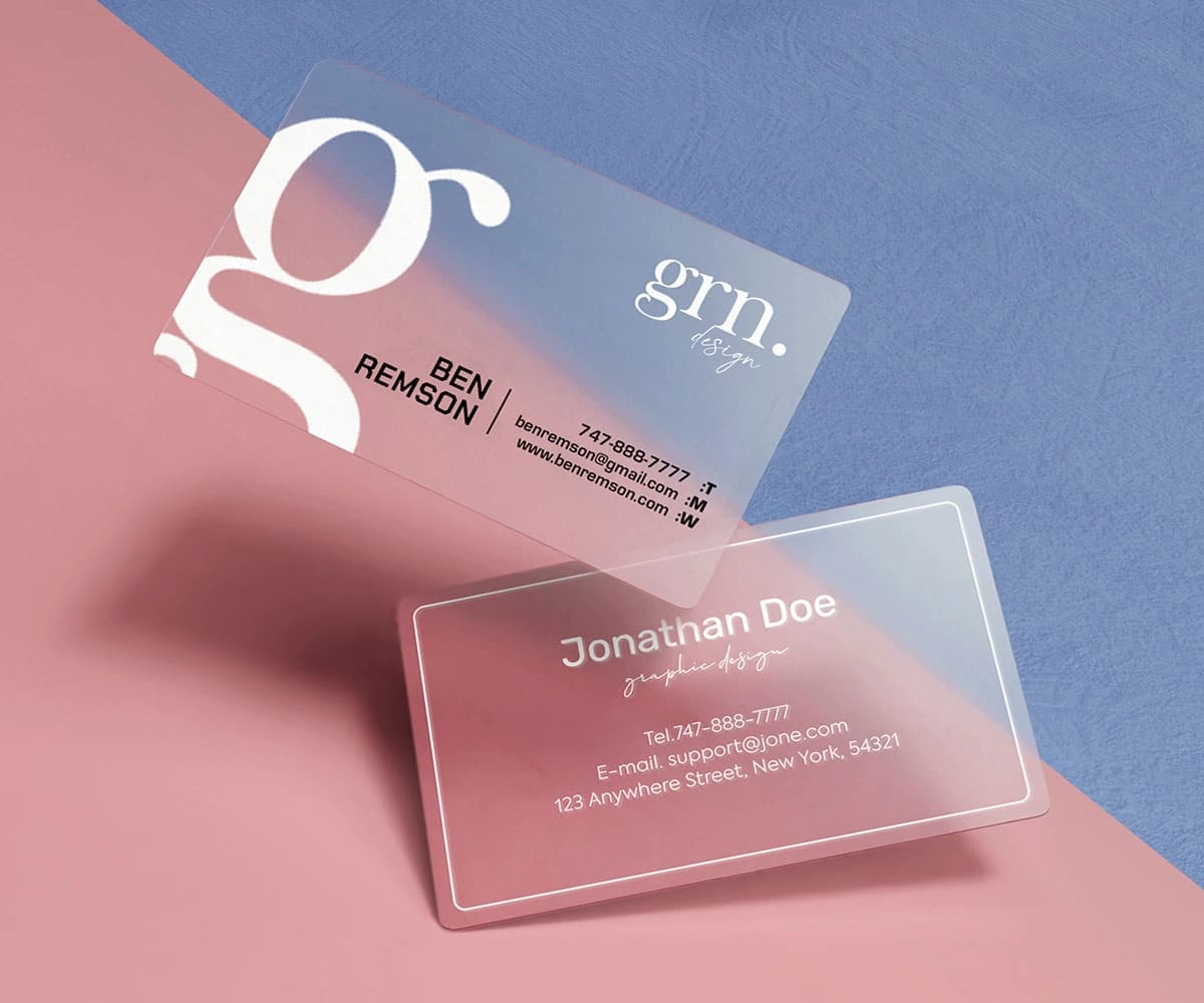 Plastic Business Cards